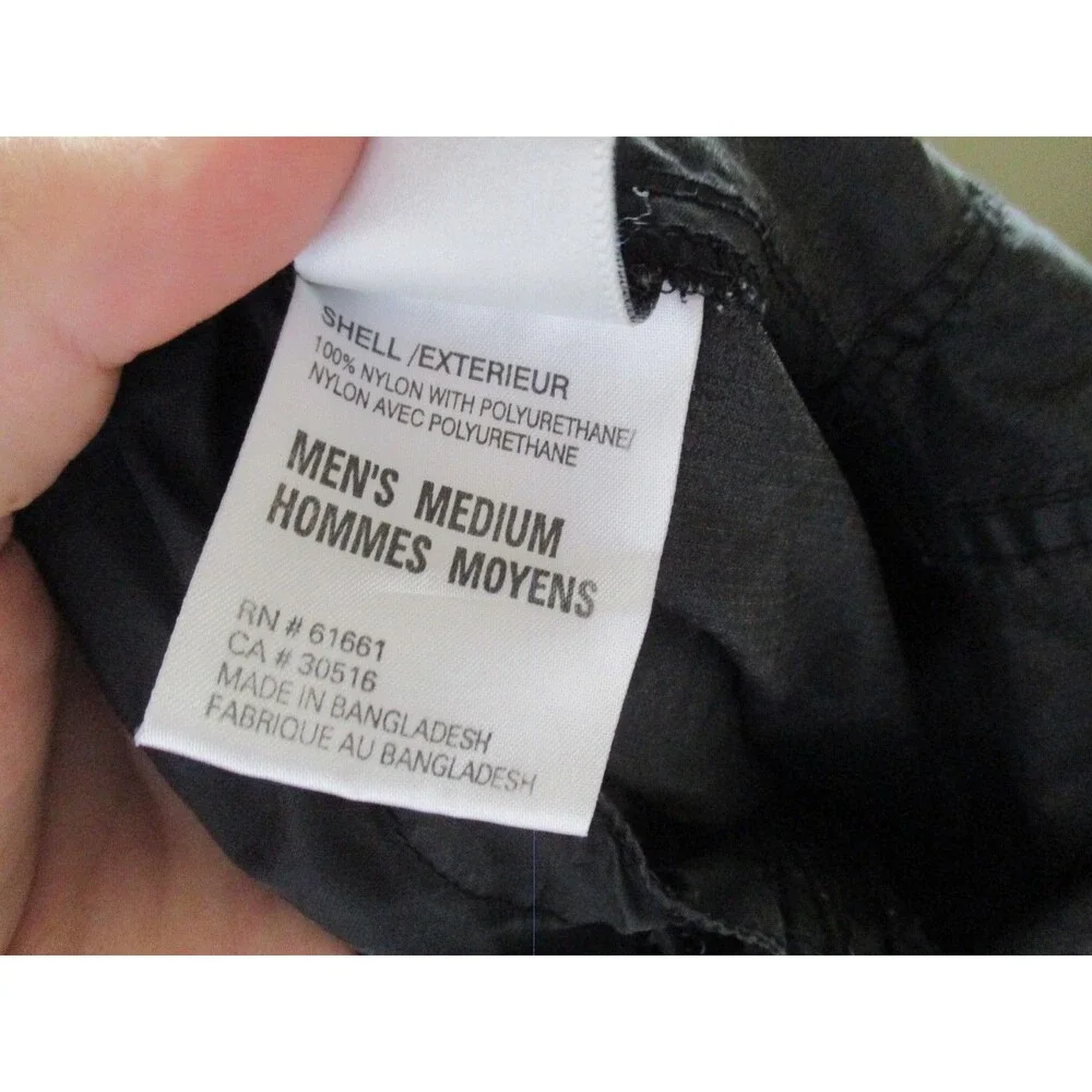 The North Face Rain Jackets Mens M nylon black
